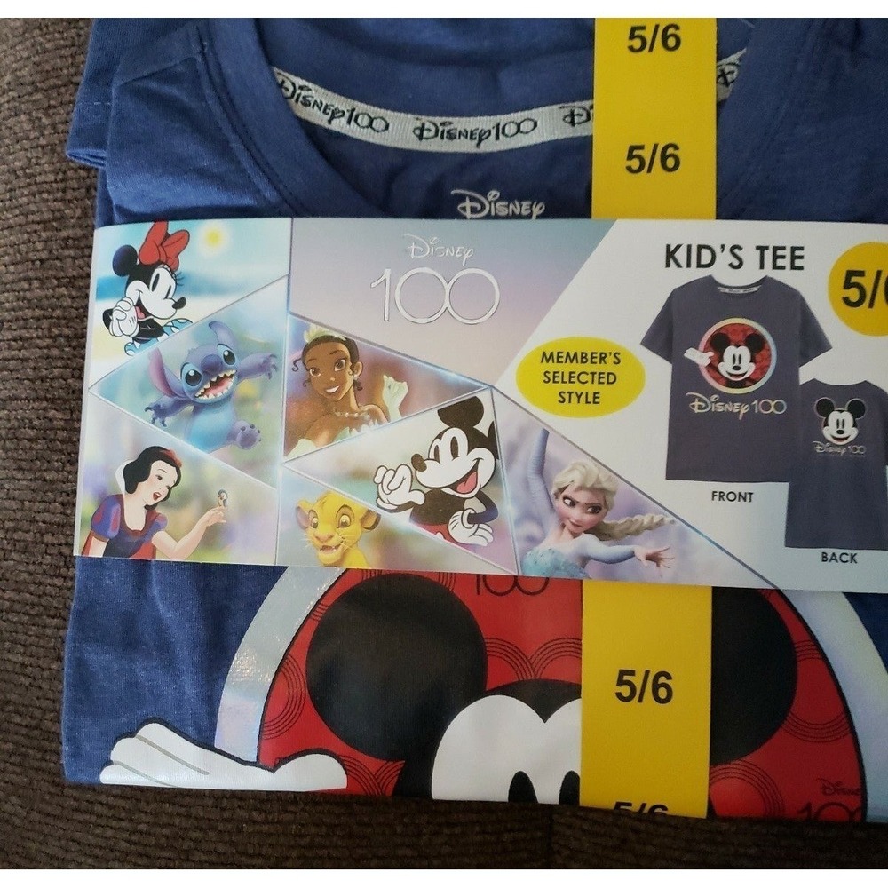 Disney‎ kids 100 Anniversary tees